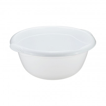 Таз 10 л, хозяйственный, круглый, с ручками, пластиковый, 15х40х43 см, цвет ассорти, IDEA