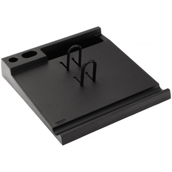 Подставка для календаря большая 204х220х40 мм, черная, ПК 01