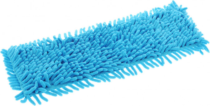 Насадка МОП плоская для швабры/держателя 40 см, карманы (ТИП К), ворсистая микрофибра, ворс 2 см, LAIMA