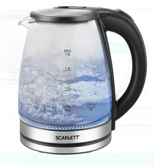 Чайник электрический Scarlett SC-EK27G103 1,8л,