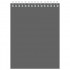 Блокнот А5 60л. на гребне BG "Для конференций", серый Блокнот А5 60л. на гребне BG "Для конференций", серый