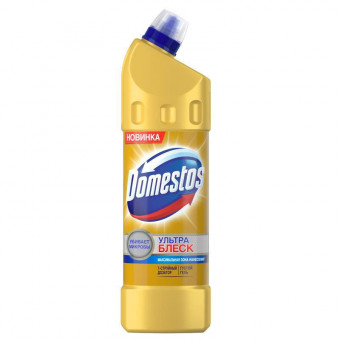 Средство для уборки туалета 1 л, DOMESTOS (Доместос) "Ультра Блеск", гель (603780)