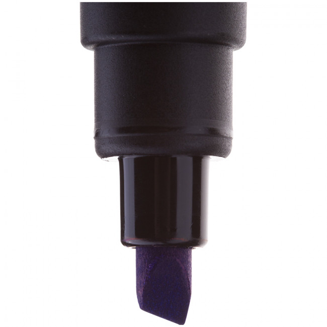 Маркер перманентный Centropen "8576" синий, скошенный, 1-4,6мм (10)