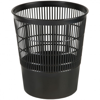 Корзина для бумаг СТАММ, 18л, сетчатая, черная Корзина для бумаг СТАММ, 18л, сетчатая, черная