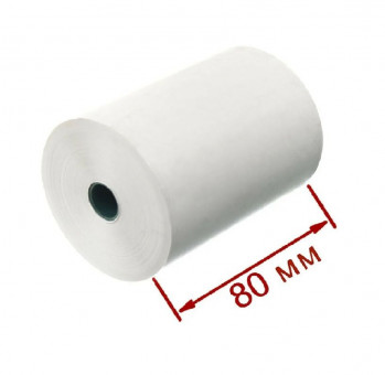 ЧЕКОВАЯ ЛЕНТА (кассовая лента) WENZER OFFICE термочувствительная 80мм х 12мм 45 метров (303112) (75)