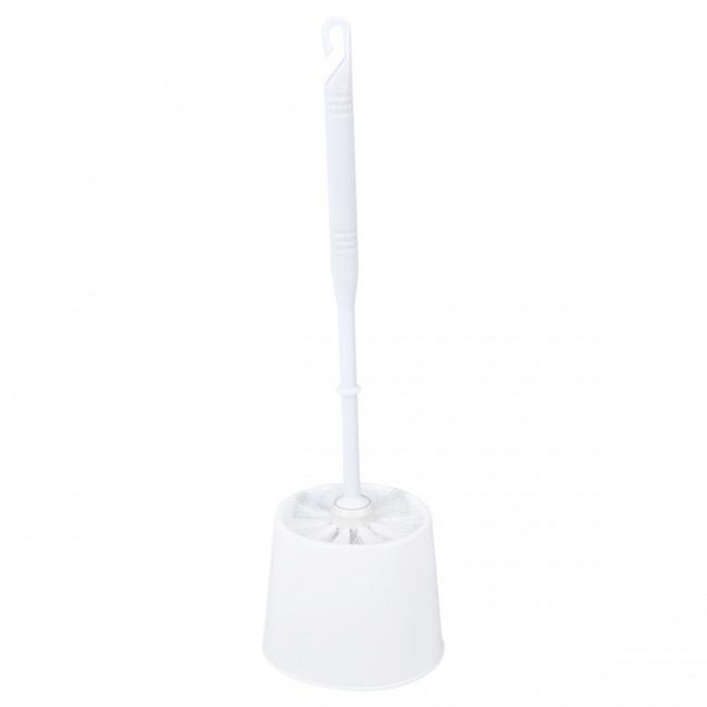 Ерш для унитаза VEGA с подставкой, пластик, белый