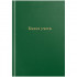 Книга учета OfficeSpace, А4, 96л., клетка, 200*290мм, бумвинил, цвет зеленый, блок офсетный