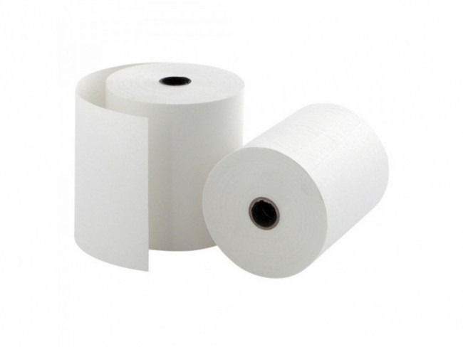 ЧЕКОВАЯ ЛЕНТА (кассовая лента) WENZER OFFICE термочувствительная 80мм х 12мм 60 метров (304680) (1/75)