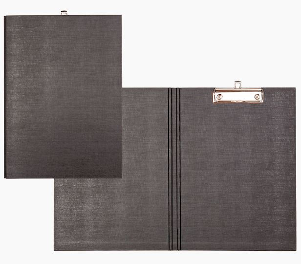 Папка-клипборд "deVENTE" A4, картон толщина 2 мм, покрытие ПВХ, черная