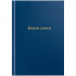 Книга учета OfficeSpace, А4, 96л., клетка, 200*290мм, бумвинил, цвет синий, блок офсетный