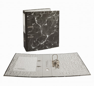 Регистратор под мрамор, мет.уг.   75 мм  .  "Expert Complete"   Classic Lite   А4   арочный механ. (разб.)
