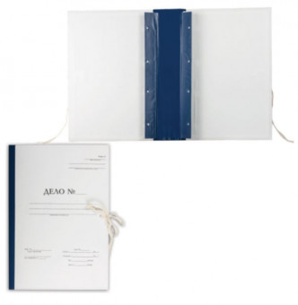 Папка архивная для переплета "Форма 21", А4 (320х228 мм), 70 мм, с гребешками, 4 отверстия, STAFF