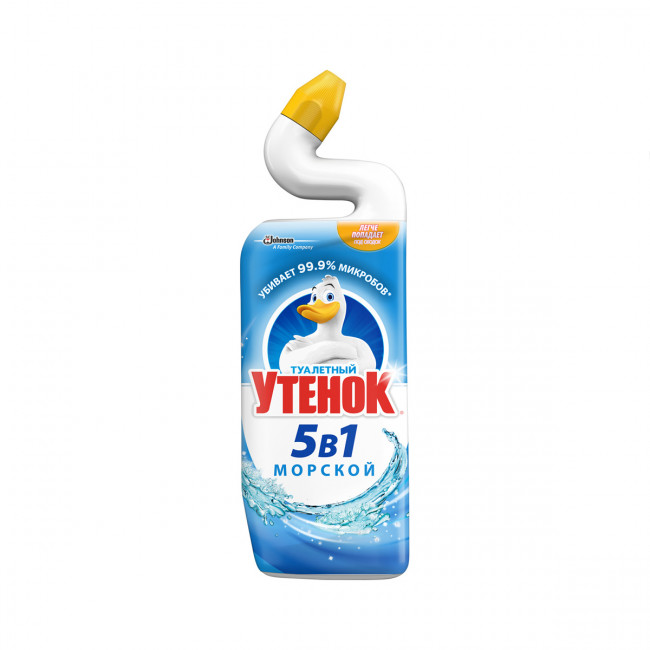 Средство для уборки туалета 900 мл ТУАЛЕТНЫЙ УТЕНОК "Морской" (275364)