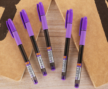 Ручка гелевая фиолетовая, 0,7мм, игольчатый стержень Aodemei GP-6126/фиол. (12) Ручка гелевая фиолетовая, 0,7мм, игольчатый стержень Aodemei GP-6126/фиол. (12)