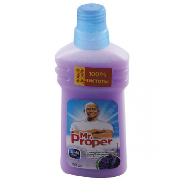 Средство для мытья пола и стен, 500 мл, Лавандовое спокойствие, Mr.Proper, 80837710