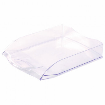 Лоток горизонтальный для бумаг BRAUBERG "Delta", A4 (340х270х60 мм), прозрачный Лоток горизонтальный для бумаг BRAUBERG "Delta", A4 (340х270х60 мм), прозрачный
