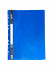Папка-скоросшиватель с прозрачным верхом A4 WENZER OFFiCE, с перфорацией, 160 мкм., синяя (12)