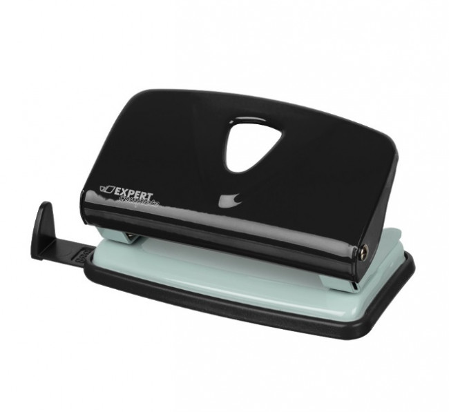 Дырокол металлический   "Expert Complete"   10 листов черный/black