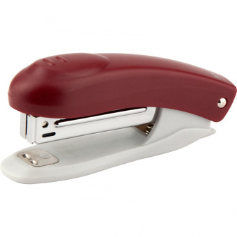 Степлер канцелярский №10/5 Axent Welle-2, пластиковый, 12 листов, красный