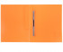 Папка с пружинным скоросшивателем  A4, WENZER OFFiCE, "PRISMA NEON" 700 мкм, 20 мм, оранжевая (16)