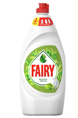 Средство для мытья посуды, 900 мл, FAIRY (Фейри) "Зеленое яблоко"