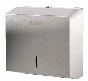 Диспенсер для полотенец LAIMA PROFESSIONAL INOX, (Система H3) V-сложения, нержавеющая сталь, матовый