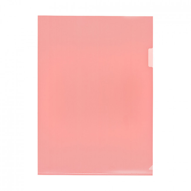 Папка-уголок "Expert Complete" Classic A4 120 мкм песок, красный