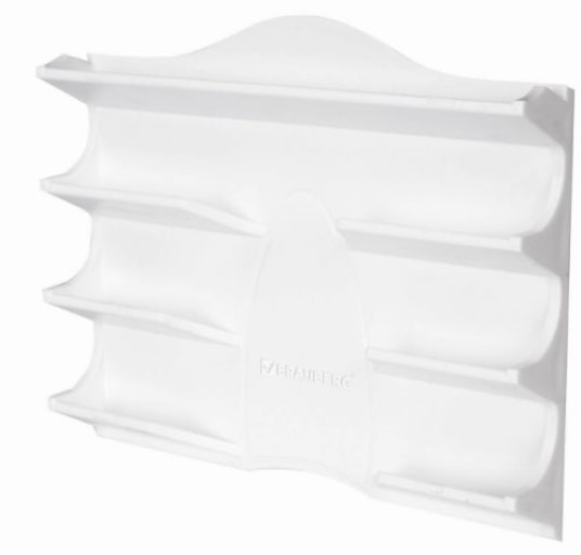 Держатель магнитный для 4 маркеров для доски (130х152 мм), BRAUBERG "Standard"