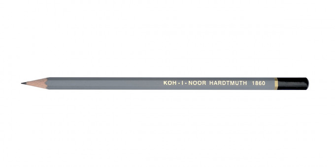 Карандаш чернографитный Koh-I-Noor 1860 6B (12)