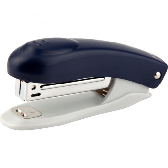 Степлер канцелярский №10/5 Axent Welle-2, пластиковый, 12 листов, синий