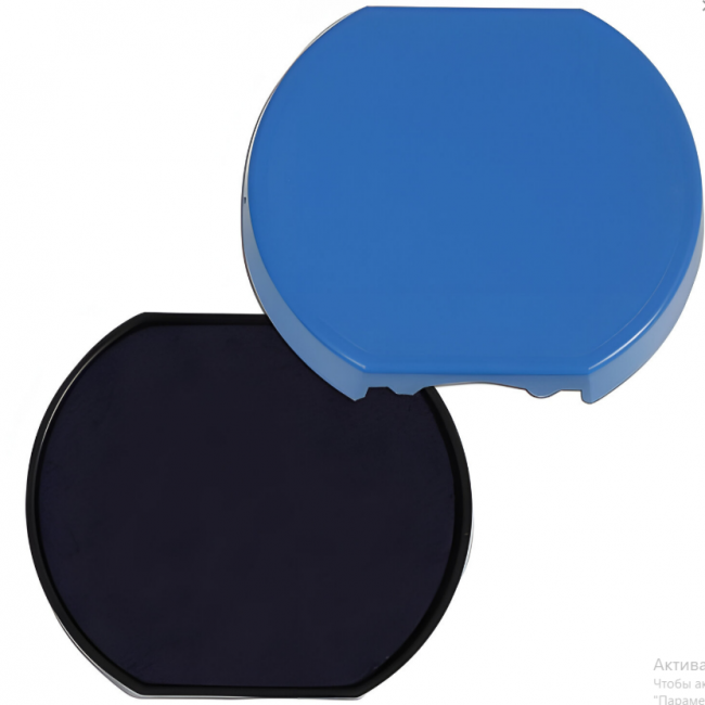 Подушка сменная для печатей ДИАМЕТРОМ 40 мм, синяя, ДЛЯ TRODAT, 46040