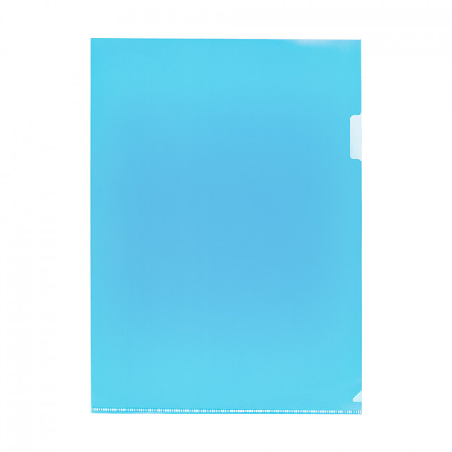 Папка-уголок "Expert Complete" Classic A4 120 мкм песок, синий