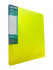 Папка с пружинным скоросшивателем A4 WENZER OFFiCE "PRISMA NEON" 700 мкм, 20 мм, желтая (16)