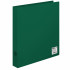 Папка на 2 кольцах OfficeSpace, 40мм, 500мкм, зеленая