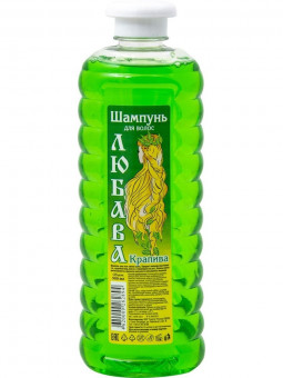 Шампунь 1 л, ЛЮБАВА "Крапива", для всех типов волос