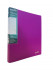 Папка с пружинным скоросшивателем A4 WENZER OFFiCE "PRISMA NEON" 700 мкм, 20 мм, пурпурная (16)