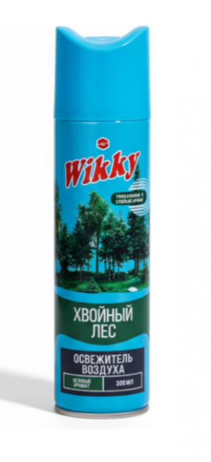 Аэрозоль Wikky Освежитель воздуха Хвойный лес 300 мл