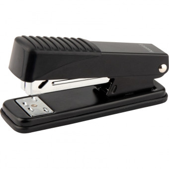 Степлер канцелярский №24/6 Axent Exakt-2, металлический, 25 листов, чёрный