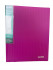 Папка А4 на 2 кольцах WENZER OFFiCE, 25 мм, 700 мкм, с эффектом 3D пурпурный, 11082024