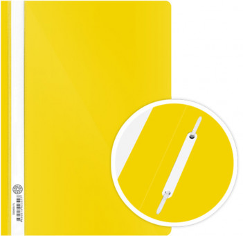 Папка-скоросшиватель А4 DOLCE COSTO Эконом желтая (25)