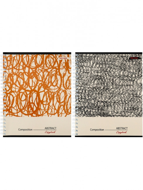 Тетрадь А4 96 клетка "Абстрактные петли", на гребне, Проф-Пресс/96-8423 (6/48) Тетрадь А4 96 клетка "Абстрактные петли", на гребне, Проф-Пресс/96-8423 (6/48)