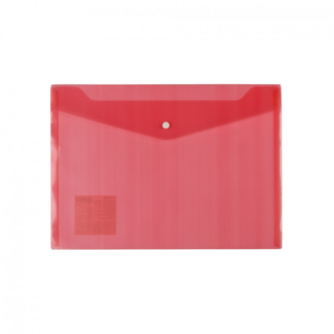 Папка-конверт   с кнопкой   "Expert Complete"   Classic Lite   А4   120 мкр.  диагональ   . красный