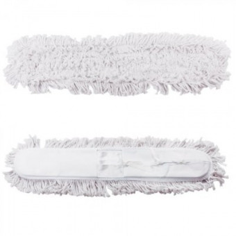 Насадка МОП плоская 90 см для цельной швабры-рамки, завязки, для швабр 601506/603603, LAIMA