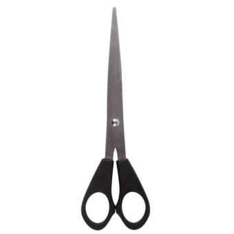 Ножницы STAFF Basic 165 мм, чёрные, ПВХ чехол с европодвесом