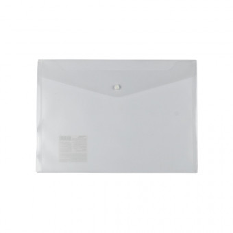 Папка-конверт   с кнопкой   "Expert Complete"   Classic Lite   А4   120 мкр.  диагональ   . прозрачный