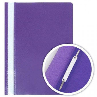 Папка-скоросшиватель А4 DOLCE COSTO Эконом фиолетовая (25)