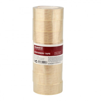 Лента клейкая канцелярская Axent 18 мм х 30 ярд, 40 мкм
