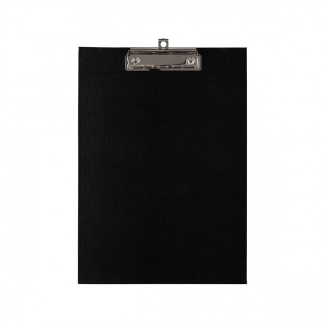 Планшет А4 PVC  WENZER OFFiCE с мет. прижимом, черный, 601237