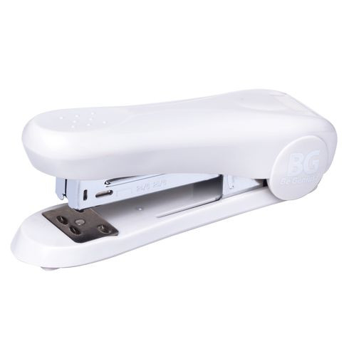 Степлер BG "Fluent" № 24/6 до 30 л., пластиковый корпус, металлический механизм, ассорти, картонная коробка (12)