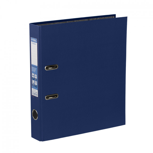 Регистратор PVC   50 мм  .  "Expert Complete" Classic   A4   арочный механ. (разб.)   лён синий